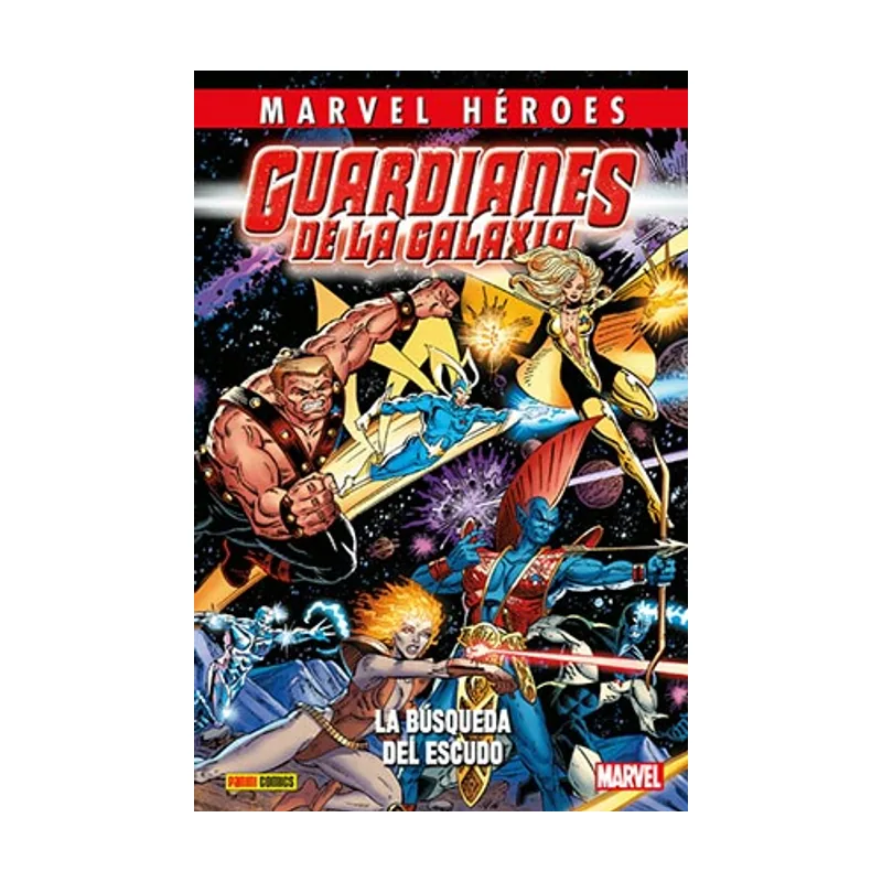 Panini Guardianes de la Galaxia 1. La búsqueda del escudo MARVEL HÉROES