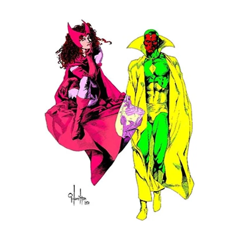 Panini 100% Marvel hc coediciones la visión y la bruja escarlata. la vida en leonia street