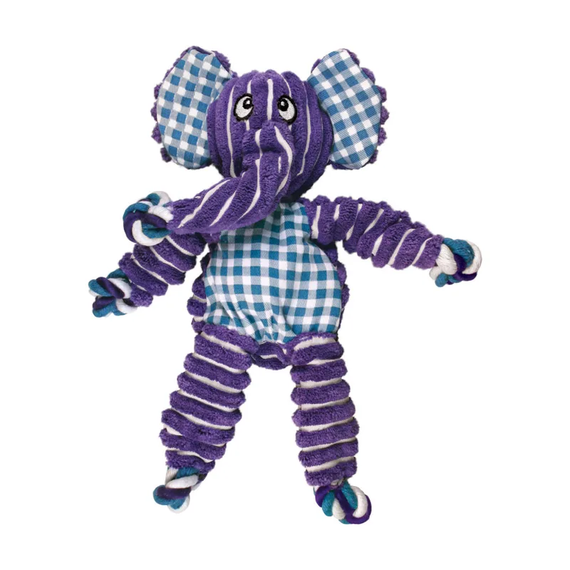 Kong Floppy Knots Elefante juguete para perros