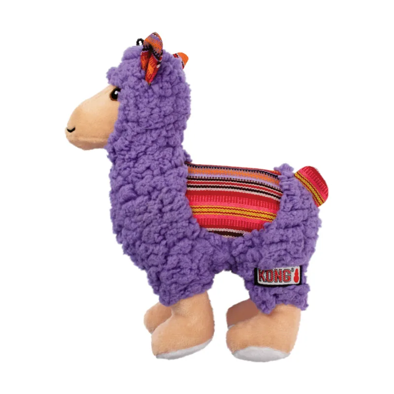 Kong Sherps Llama de peluche para perros
