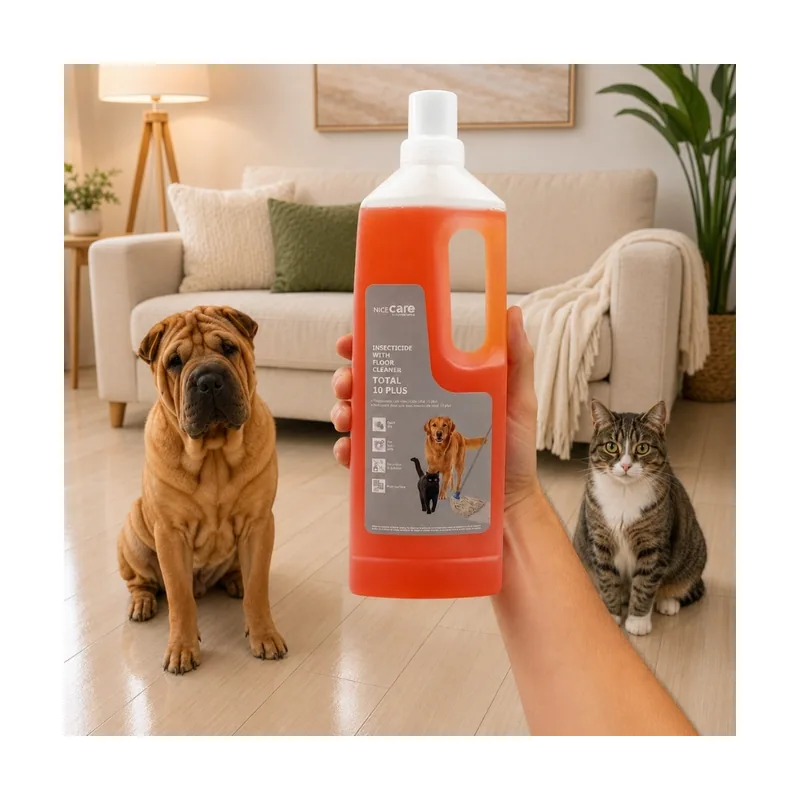Nice Care Friegasuelos con Insecticida para perros y gatos
