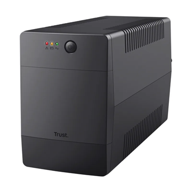 Trust Paxxon sistema de alimentación ininterrumpida UPS 1 kVA 600 W 4 salidas AC