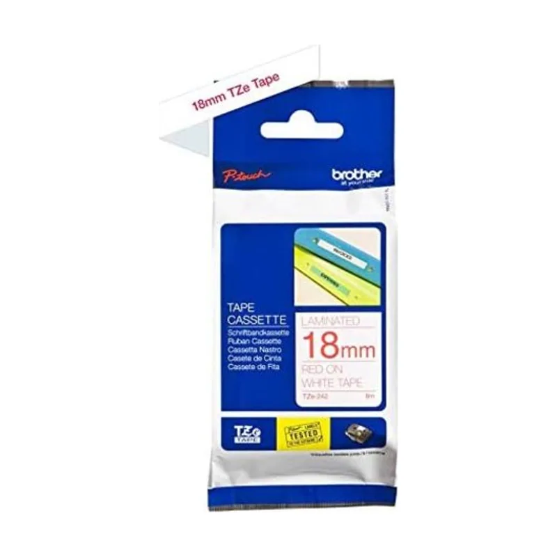 Brother Cinta laminada 18mm