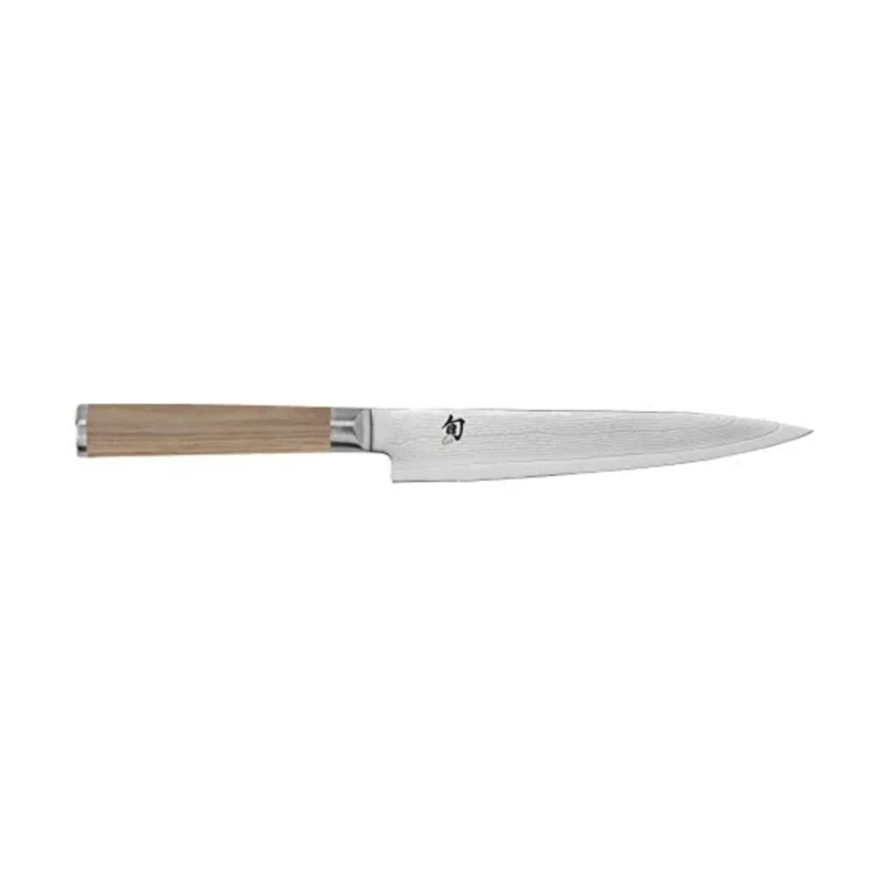 Kai Shun Classic White cuchillo japonés multiusos 15 cm de longitud de hoja
