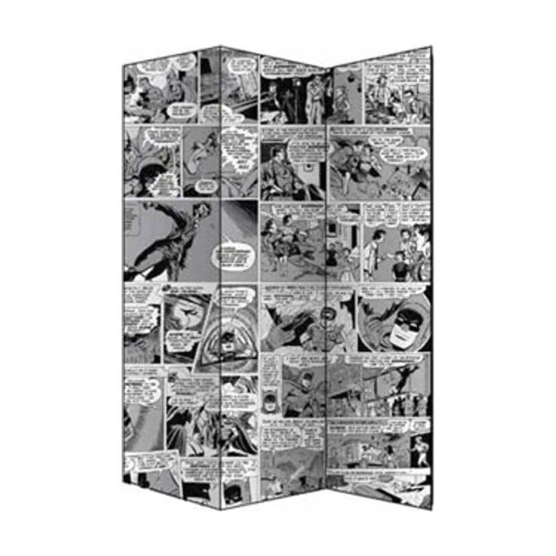 Urban brasil Biombo Viñetas Comic 40X180X2,5Cm Batman de DC