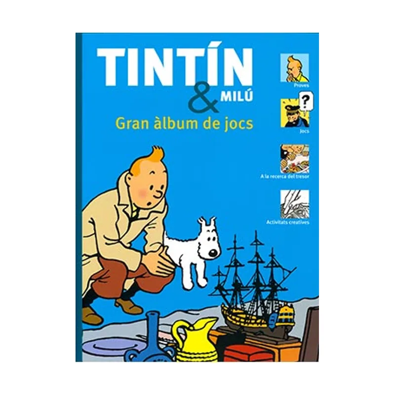 Zephyrum exclusivas Tintin Y Milü. Gran Album De Jocs Universo Tintín
