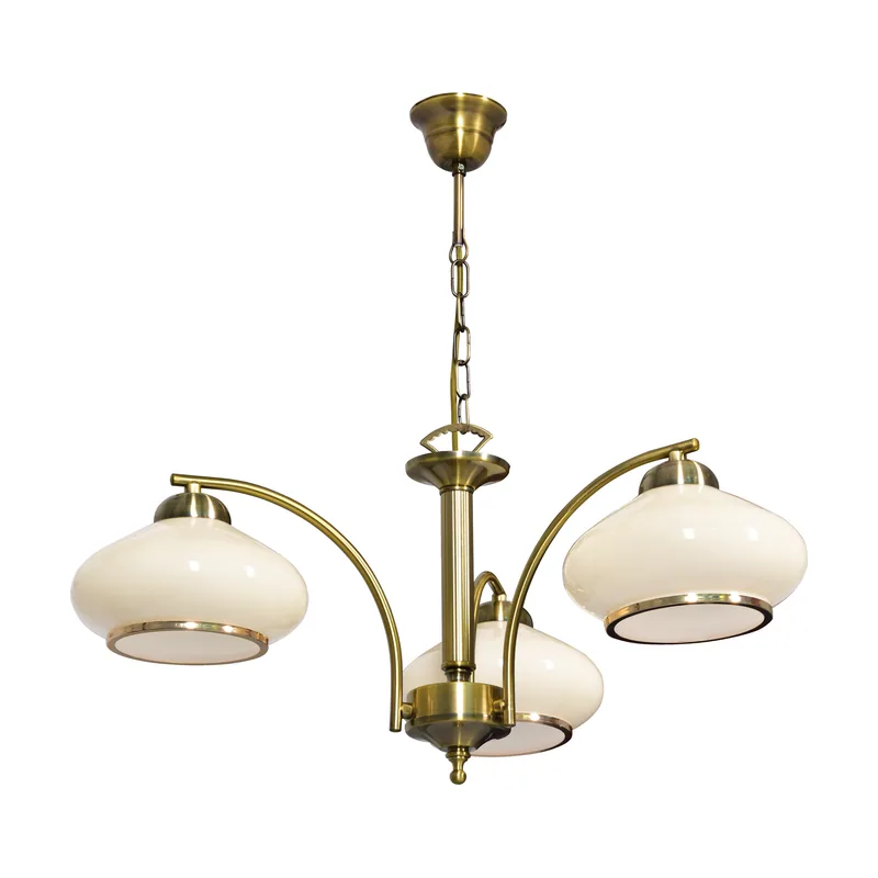 ActiveJet Classic ceiling chandelier pendant lamp RITA Patina triple 3xE27 for living room