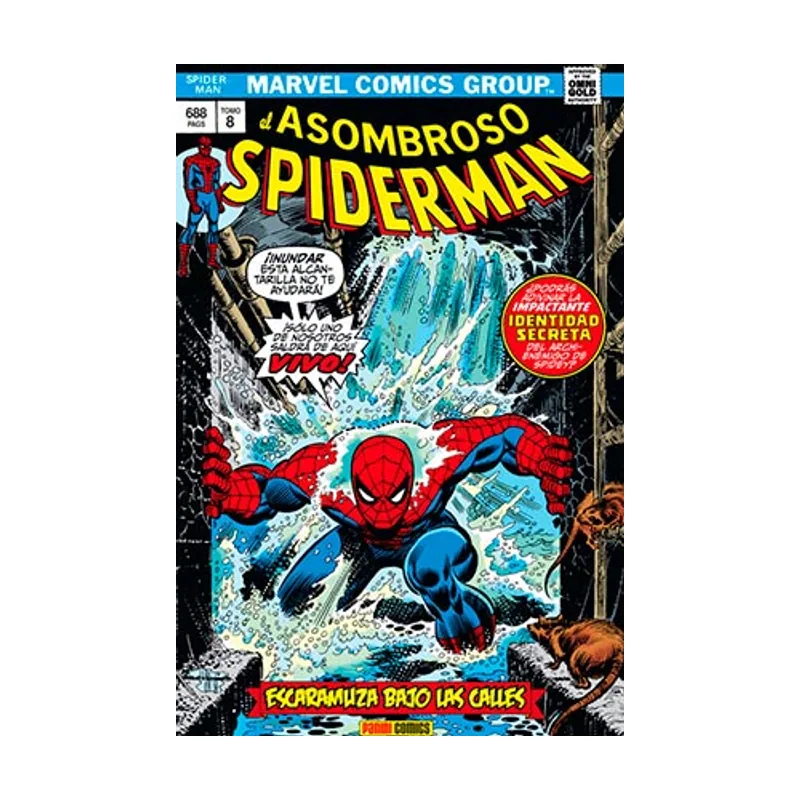 El asombroso Spiderman 8. Escaramuza bajo las calles Marvel Saga