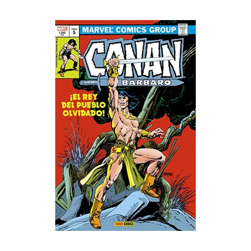 Panini Conan el Bárbaro La Etapa Marvel 5. ¡El rey del pueblo olvidado! BIBLIOTECA CONAN
