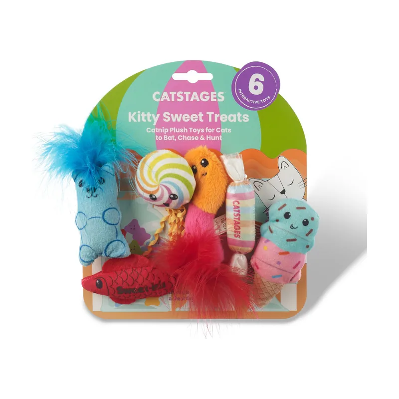 Catstages Sweet Treats Peluches Surtidos para gatos