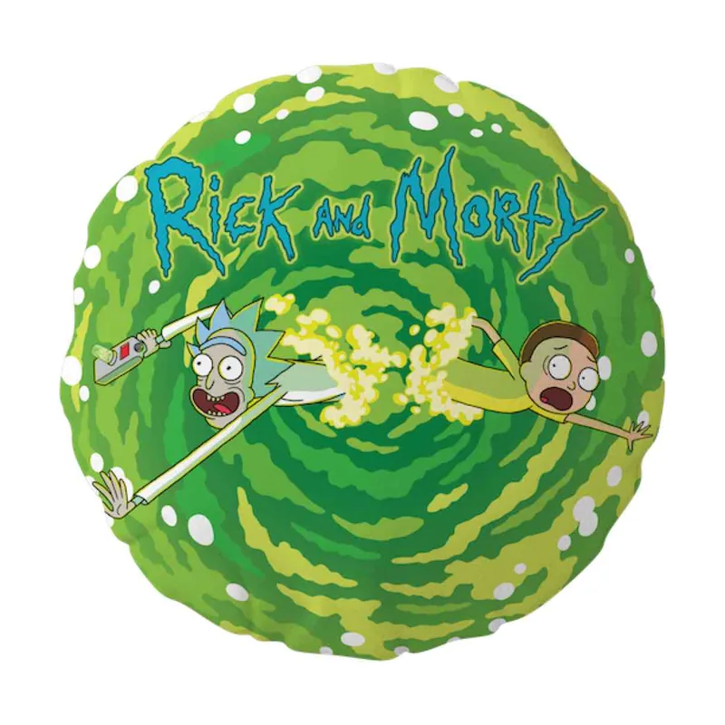 SD Toys Cojin Redondo Logo Rick Y Morty Envasado Vacio SDTWRN24741