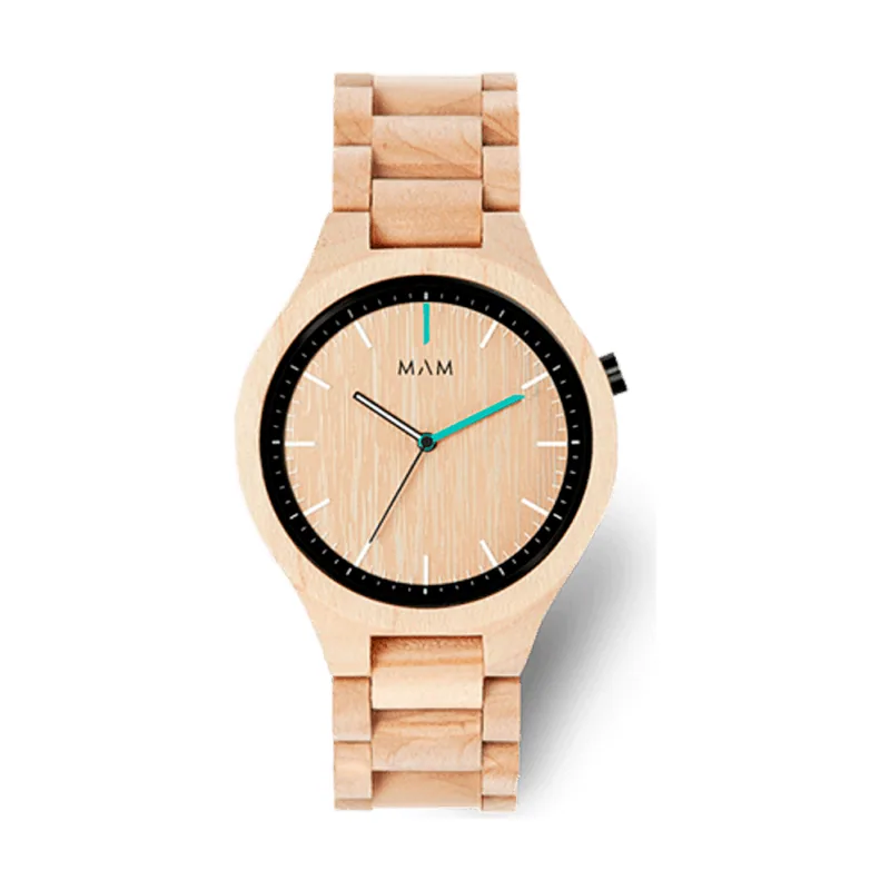 MAM Relojes Volcano Reloj para Hombre Analógico de Cuarzo con Brazalete de Otros 698
