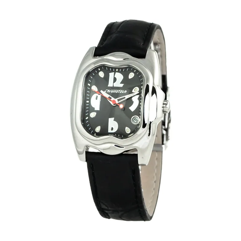 Chronotech Reloj Mujer Analogico Cuarzo con Correa de Piel CT7274L-05N