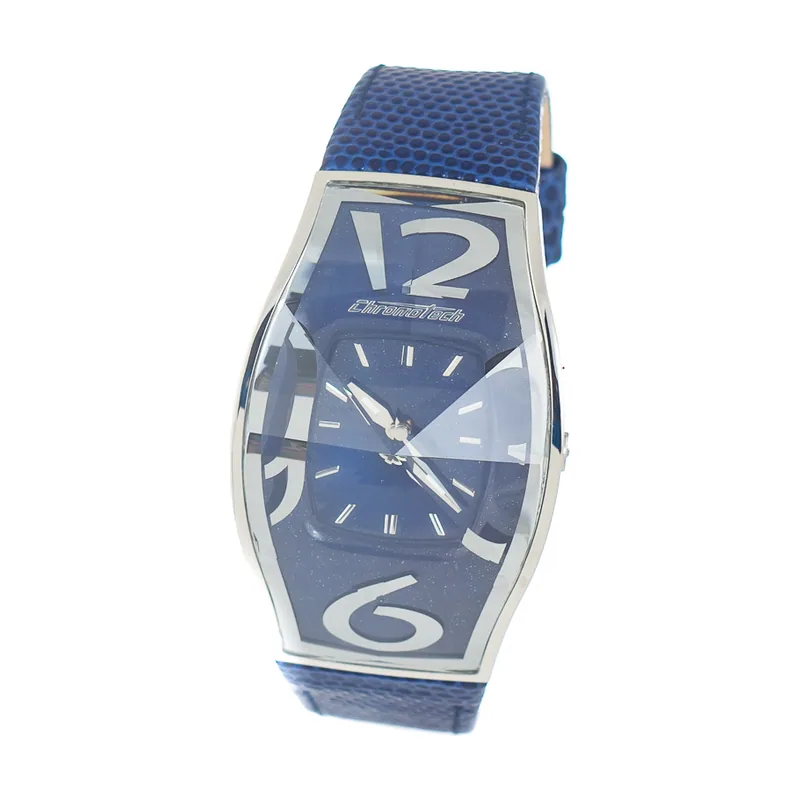 Chronotech Reloj Hombre Analogico Cuarzo con Correa de Piel CT7932AM-83