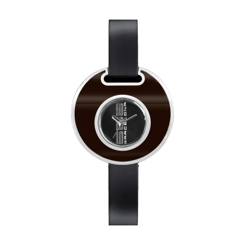 666barcelona Reloj Mujer Analogico Cuarzo con Correa de Piel 666-284