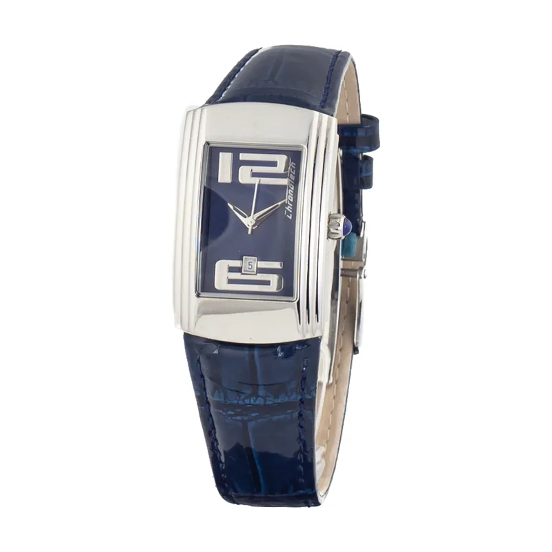 Chronotech Reloj Mujer Analogico Cuarzo con Correa de Piel CT7017L-09