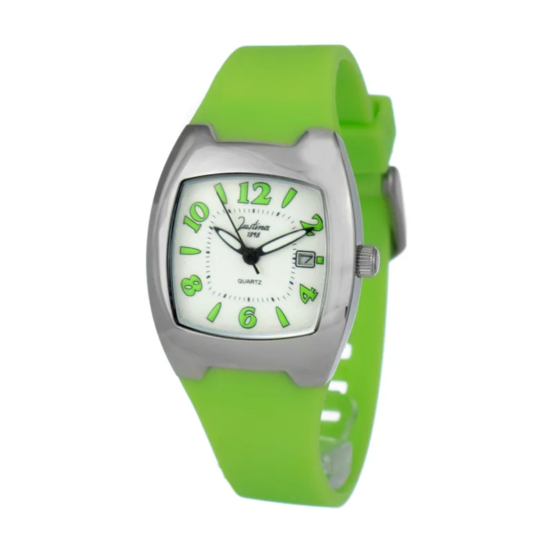 Justina Reloj Mujer Analogico Cuarzo con Correa de Caucho 21742V