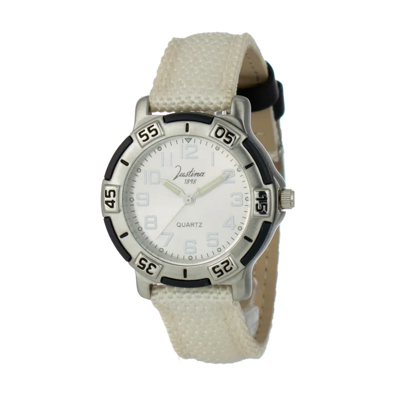 Justina Reloj Mujer Analogico Cuarzo con Correa de Piel 32555B