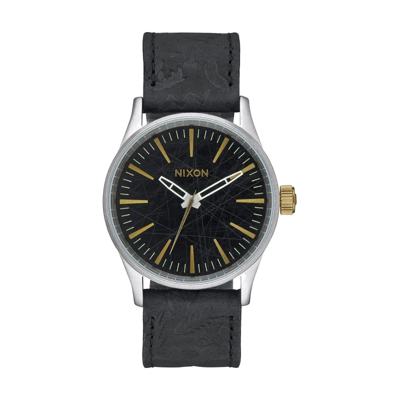 Nixon Reloj Analógico para Hombre de Cuarzo con Correa en Cuero A377-2222-00