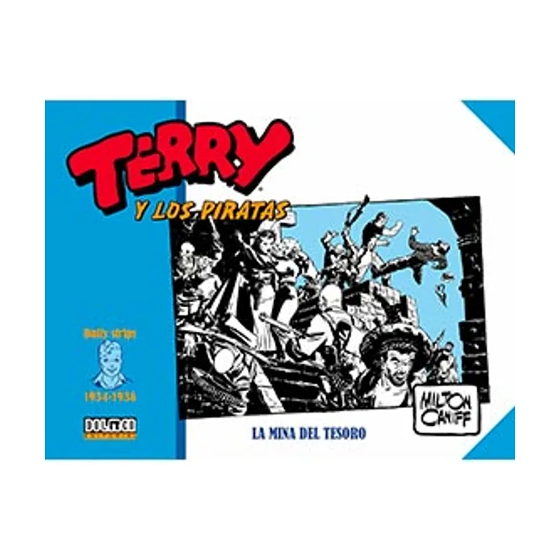 Tebeos dolmen editorial Terry y los piratas 1934-1936