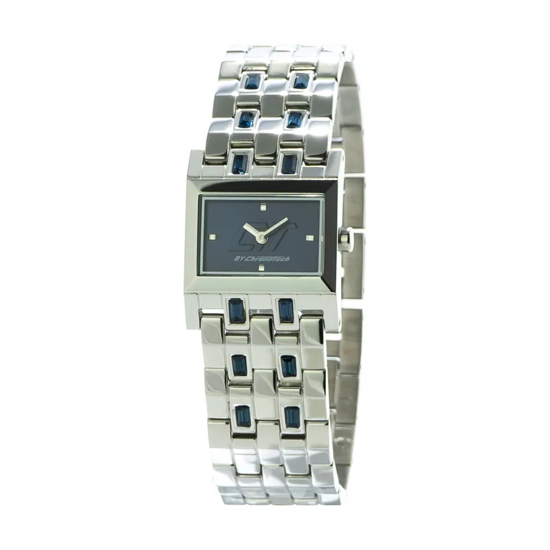 Chronotech Reloj Mujer Analogico Cuarzo con Correa de Acero CC7120LS-03M