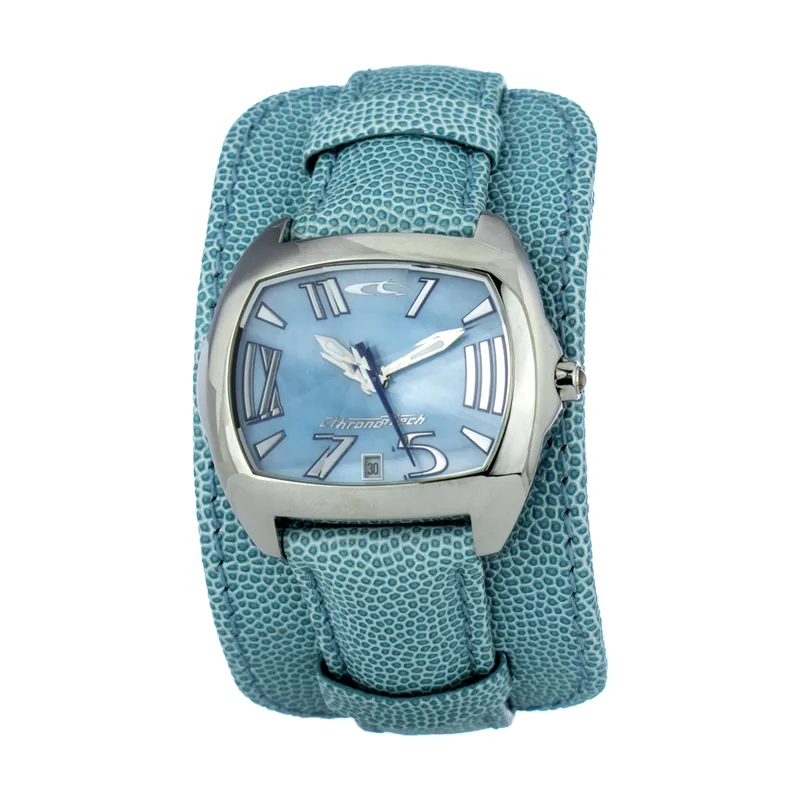 Chronotech Reloj Unisex Analogico Cuarzo con Correa de Piel CT2188M-24