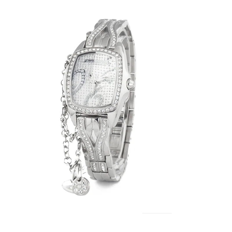 Chronotech Reloj Mujer Analogico Cuarzo con Correa de Acero CT7008LS-06M