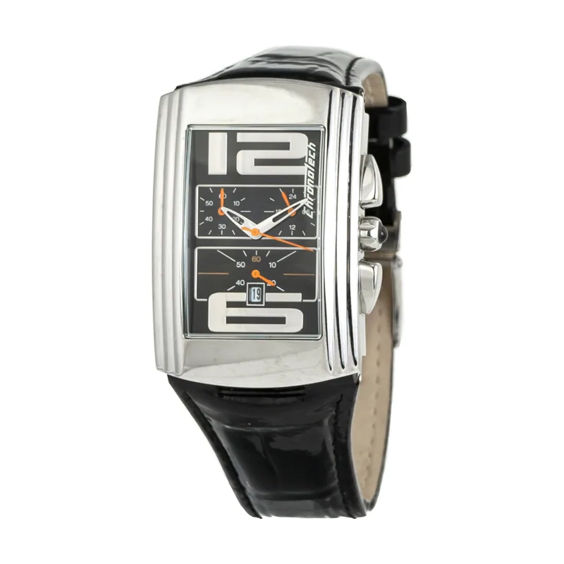 Chronotech Reloj Unisex Analogico Cuarzo con Correa de Piel CT7018B-04