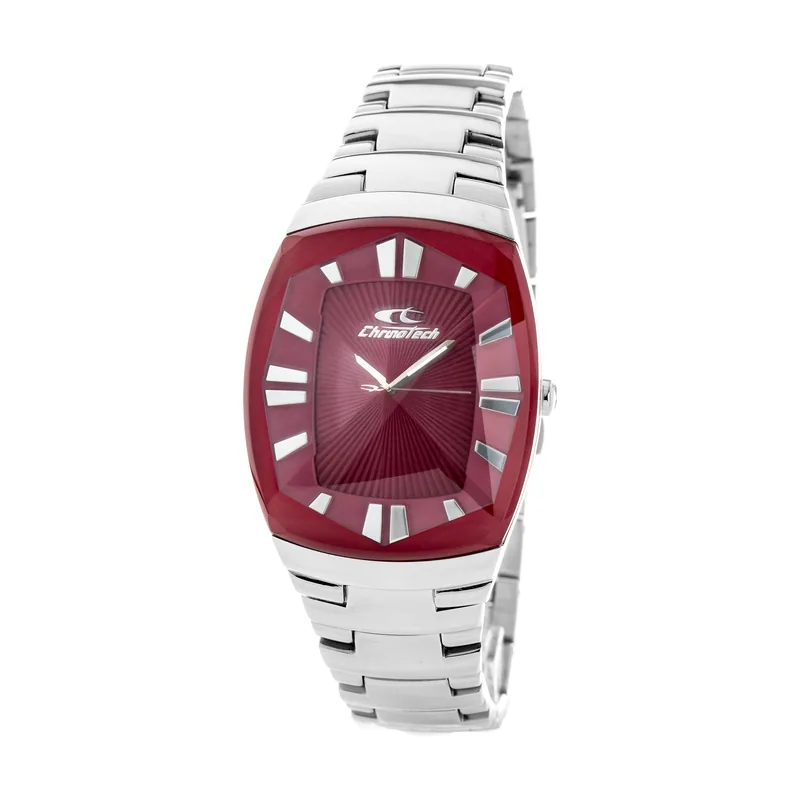 Chronotech Reloj Mujer Analogico Cuarzo con Correa de Acero CT7065L-27M