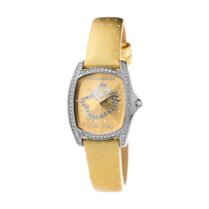 Chronotech Reloj Mujer Analogico Cuarzo con Correa de Piel CT7094SS-44