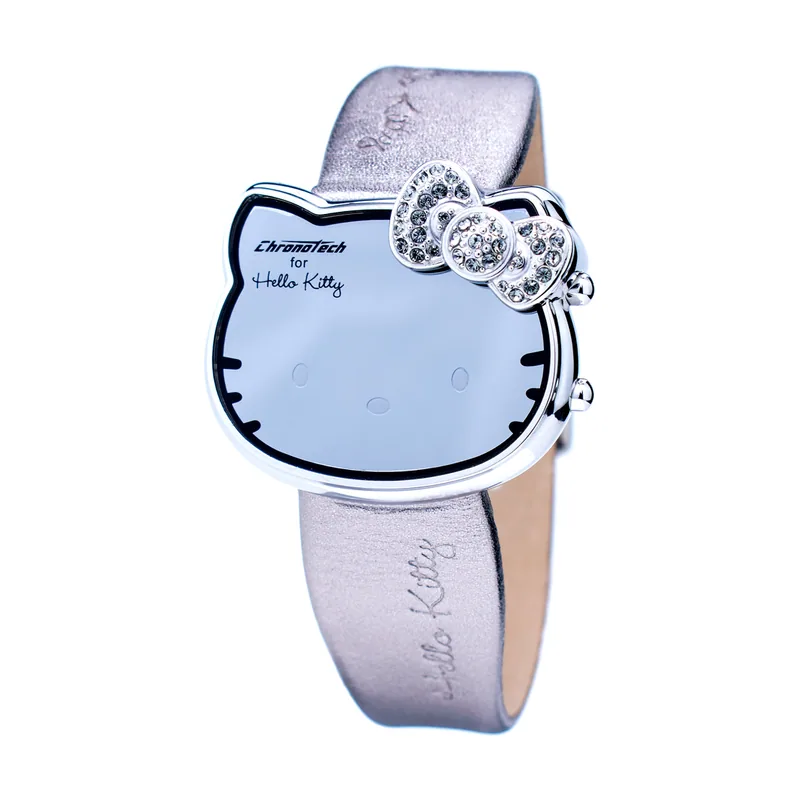 Chronotech Reloj Mujer Digital Cuarzo con Correa de Piel CT7104L-22