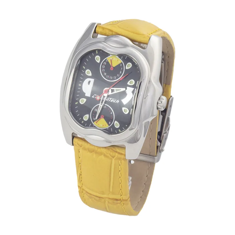 Chronotech Time Force Reloj Analógico para Unisex Adultos de Cuarzo con Correa en Acero Inoxidable TF2515B-01M