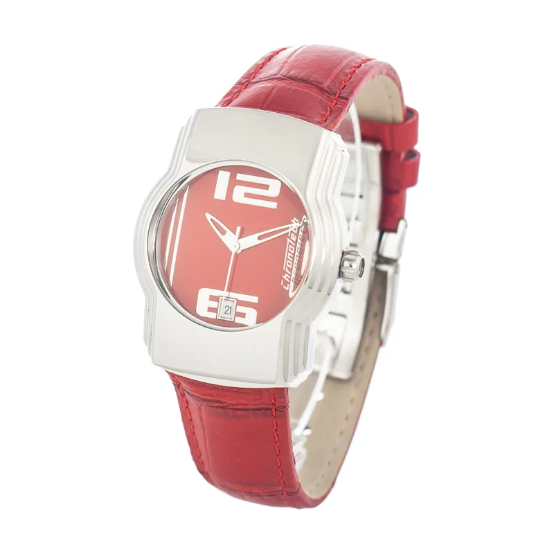 Chronotech Reloj Analógico para Mujer de Cuarzo con Correa en Cuero CT7279B-05