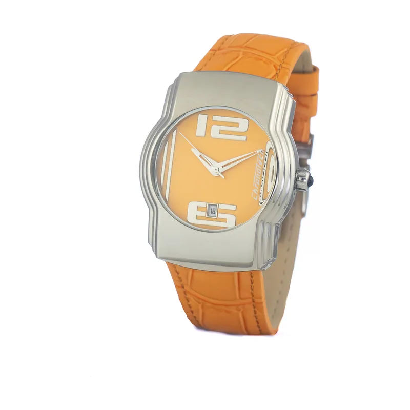 Chronotech Reloj Unisex Analogico Cuarzo con Correa de Piel CT7279M-07
