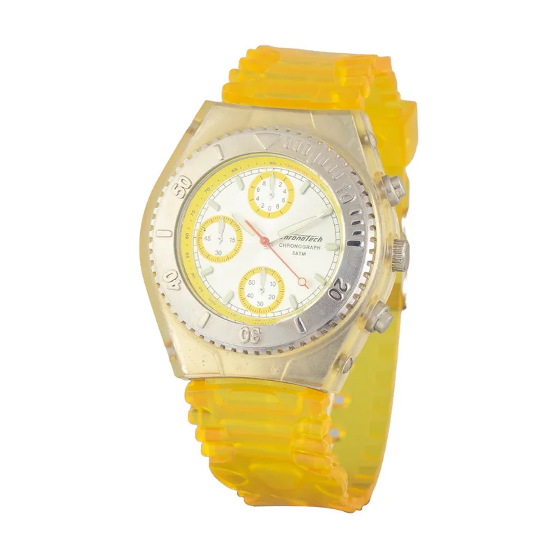 Chronotech Reloj Analógico para Unisex Adultos de Cuarzo con Correa en Caucho CT7284-06