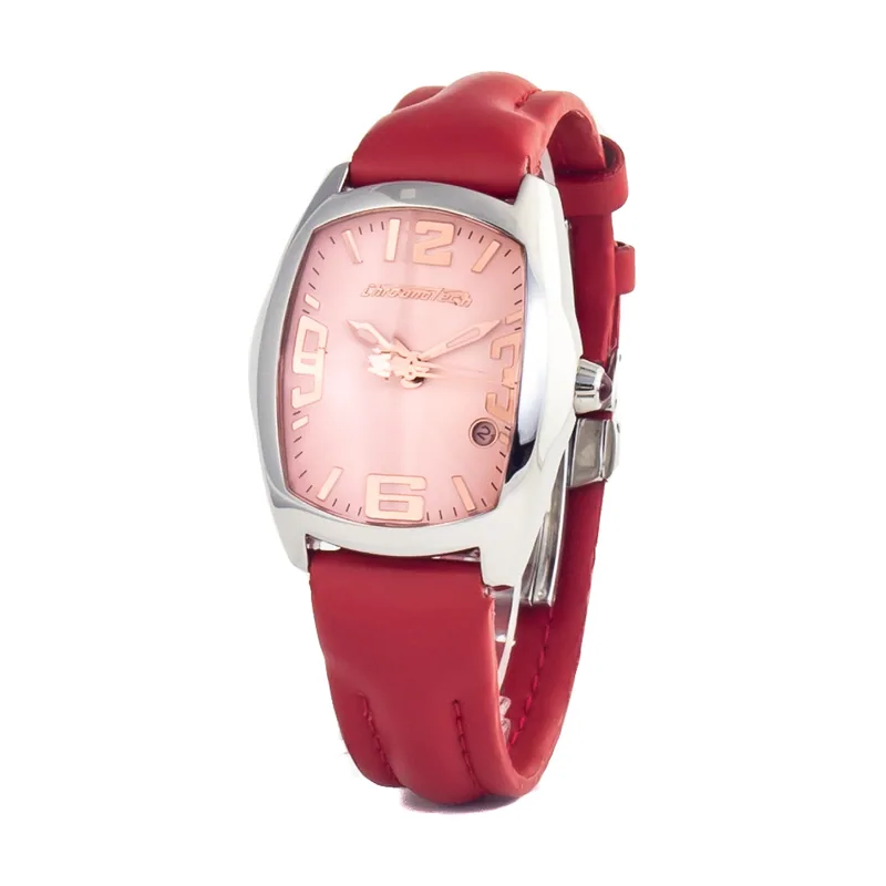 Chronotech Reloj Mujer Analogico Cuarzo con Correa de Piel CT7588L-04