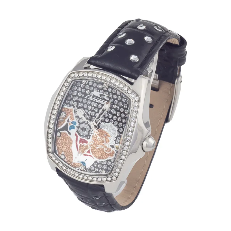 Chronotech Reloj Mujer Analogico Cuarzo con Correa de Piel CT7896LS-82