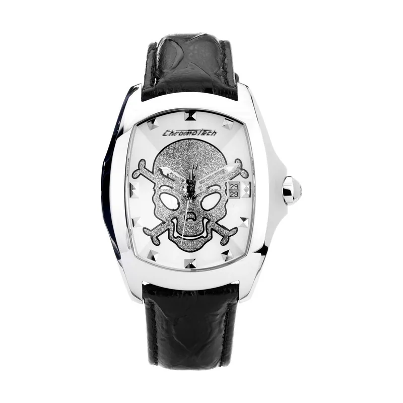 Chronotech Reloj Hombre Analogico Cuarzo con Correa de Piel CT7896M-104