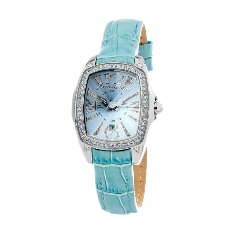 Chronotech Reloj Mujer Analogico Cuarzo con Correa de Piel CT7948LS-01
