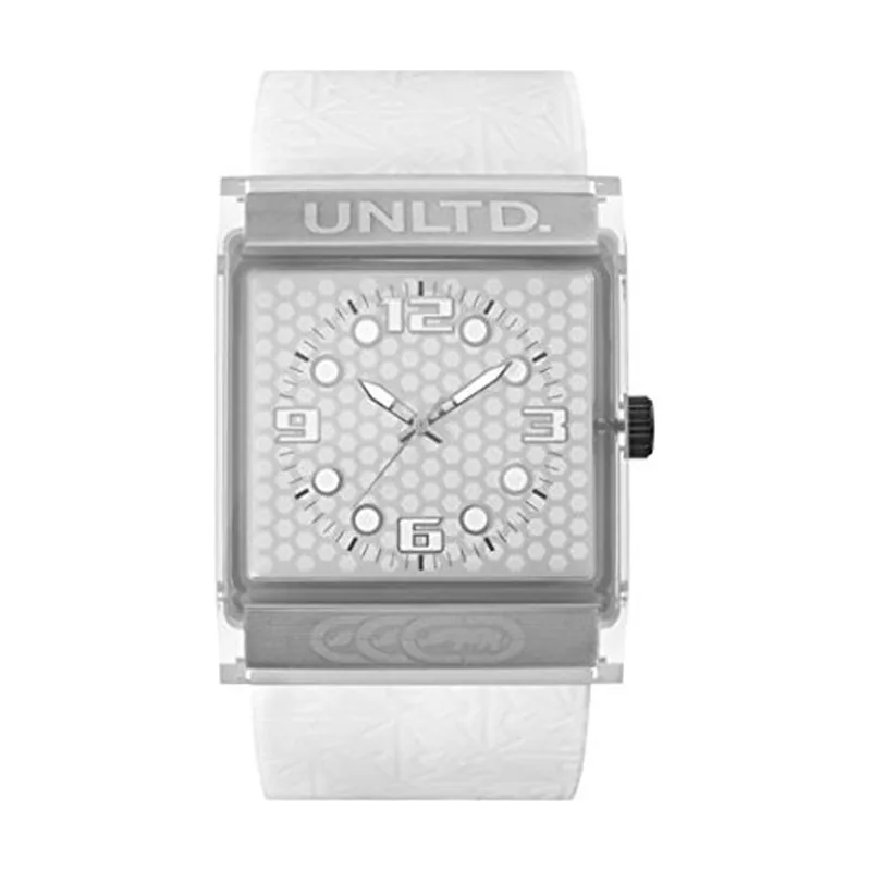 Marc ecko Reloj Hombre Analogico Cuarzo con Correa de Silicona E08513G4