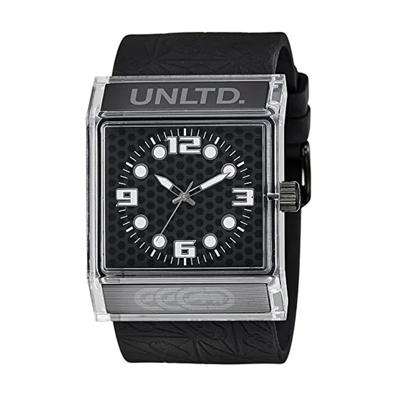 Marc ecko Reloj Hombre Analogico Cuarzo con Correa de Silicona E08513G6