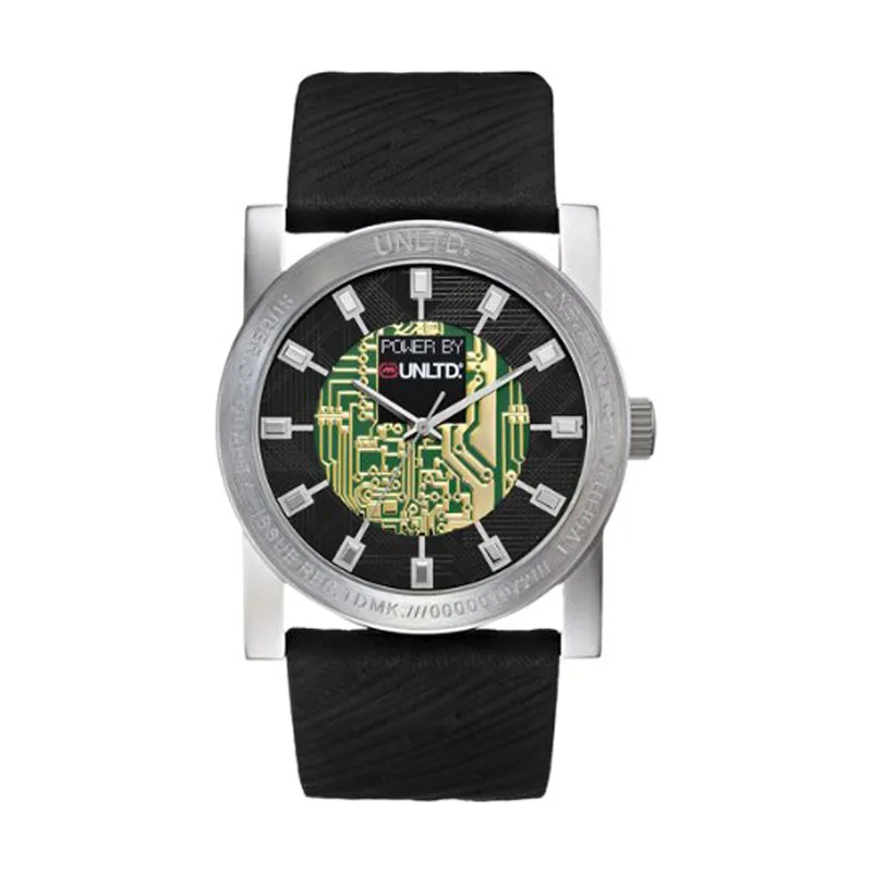 Marc ecko Reloj Hombre Analogico Cuarzo con Correa de Piel E10041G1