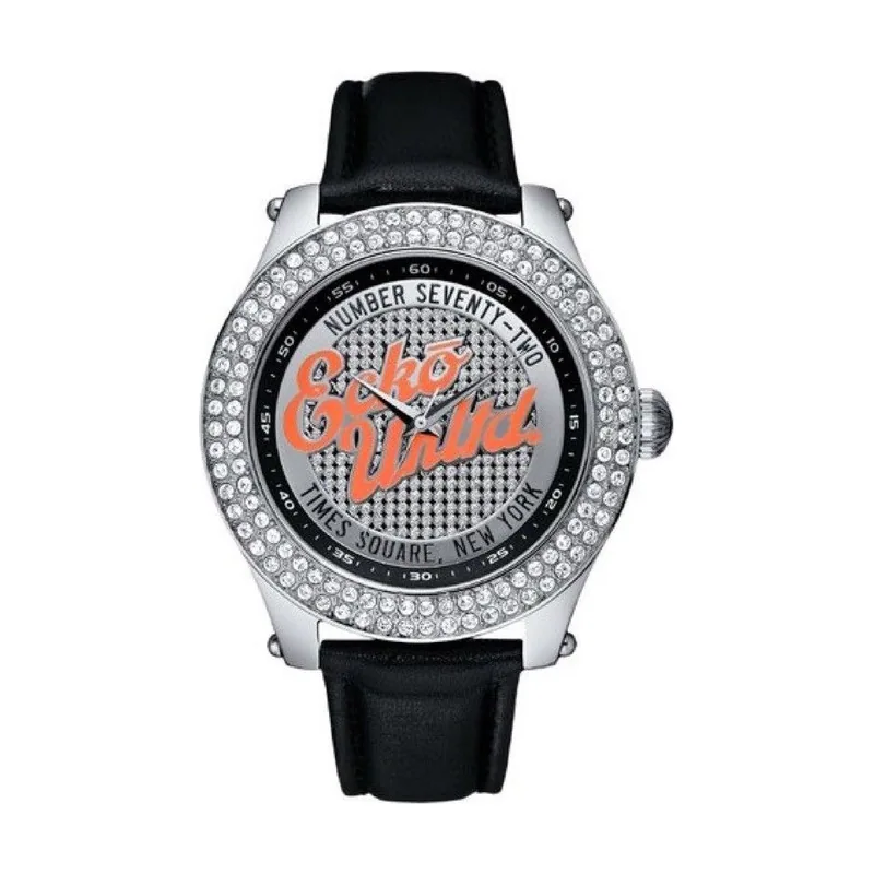 Marc ecko Reloj Hombre Analogico Cuarzo con Correa de Piel E15078G2