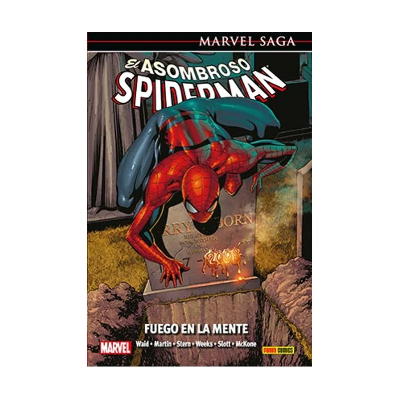 Panini El asombroso Spiderman 19. Fuego en la mente MARVEL SAGA