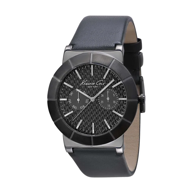Kenneth cole Reloj Hombre Analogico Cuarzo con Correa de Piel IKC1929