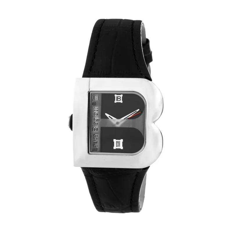 Laura Biagiotti Reloj Mujer Analogico Cuarzo con Correa de Piel LB0001L-01