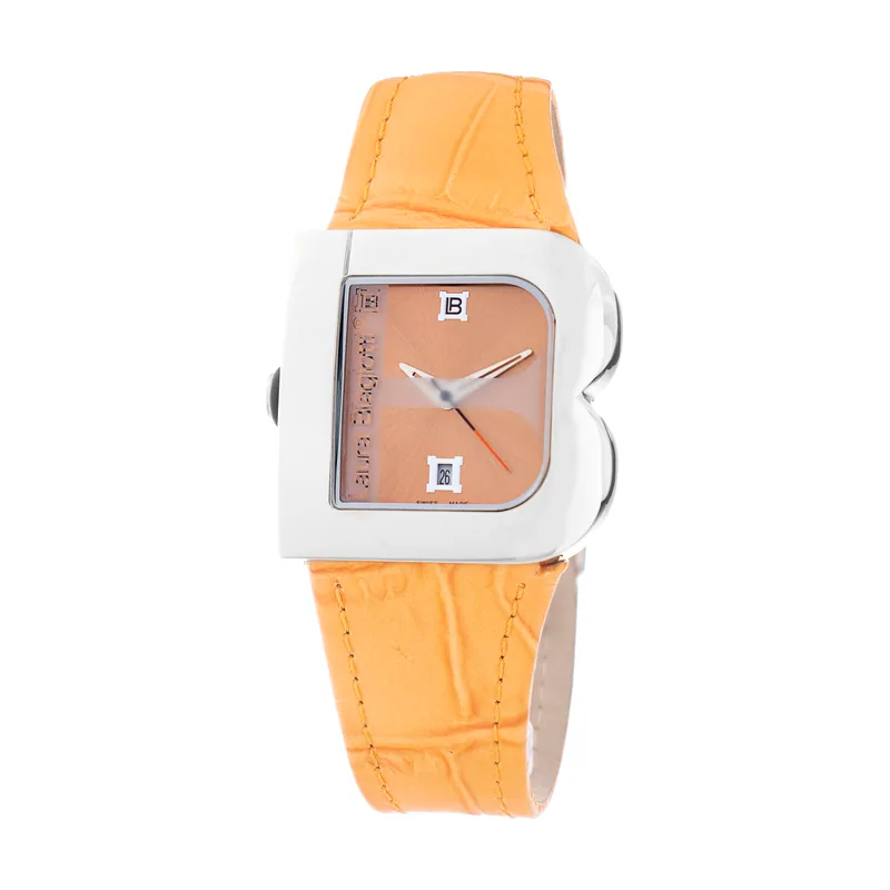 Laura Biagiotti Reloj Mujer Analogico Cuarzo con Correa de Piel LB0001L-NA