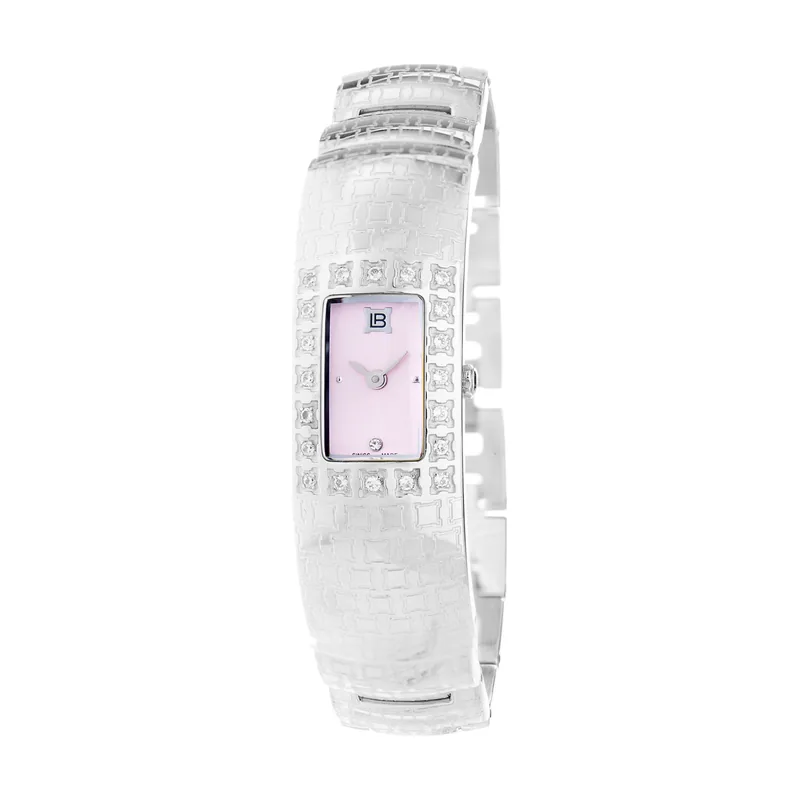 Laura Biagiotti Reloj Mujer Analogico Cuarzo con Correa de Acero LB0004-ROSA