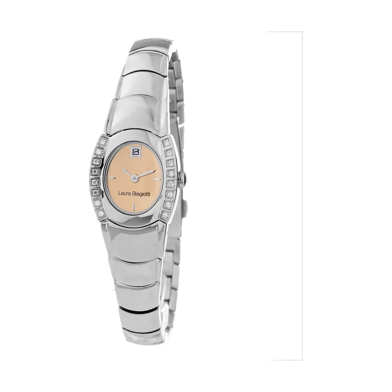 Laura Biagiotti Reloj Mujer Analogico Cuarzo con Correa de Acero LB0020L-05Z