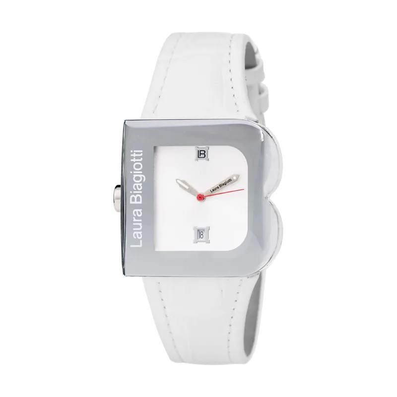 Laura Biagiotti Reloj Mujer Analogico Cuarzo con Correa de Piel LB0037L-06
